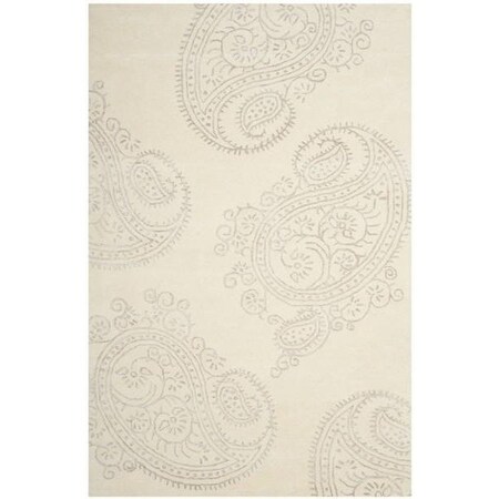 Safavieh 2 ft.-6 in. x 4 ft. Bella Hand Tufted Accent Area Rug, Ivory and Beige BEL153B-24